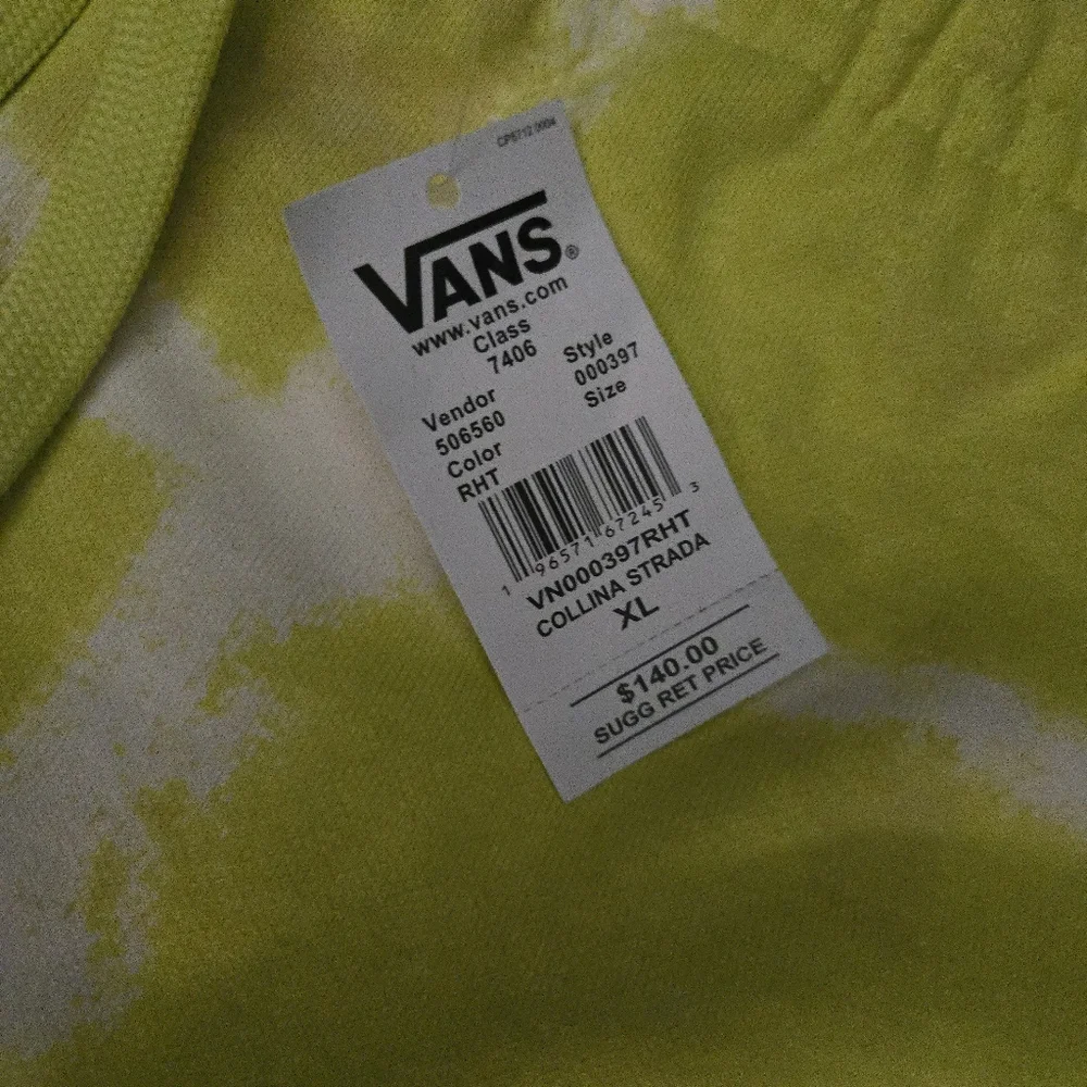 Vans Collina Strada Xtra Large Green Vans Edition Sweatpants Cotton 112025 Gf - Picture 8 of 9